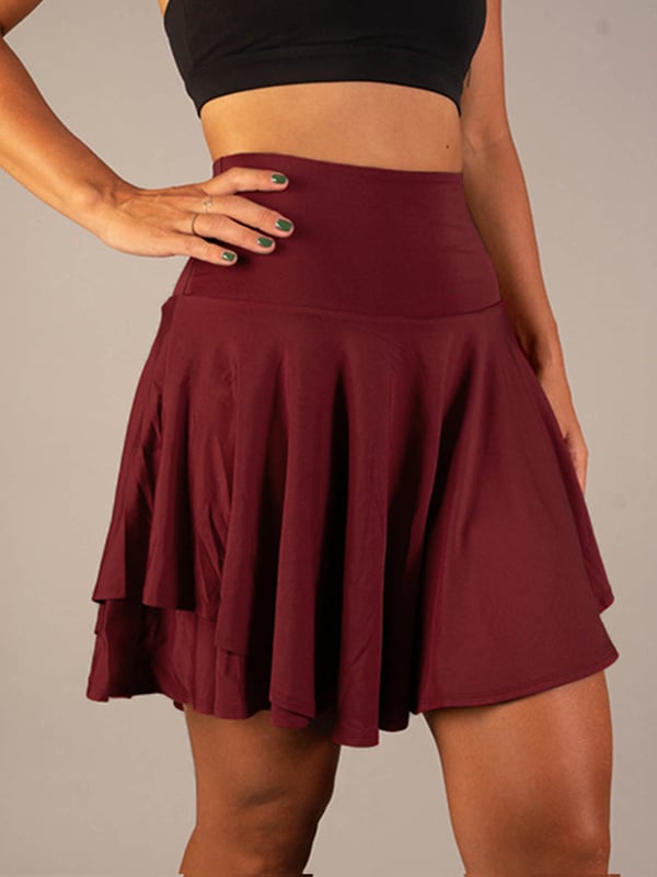 Elegante minirok voor de zomer, licht en vrouwelijk voor warme dagen
