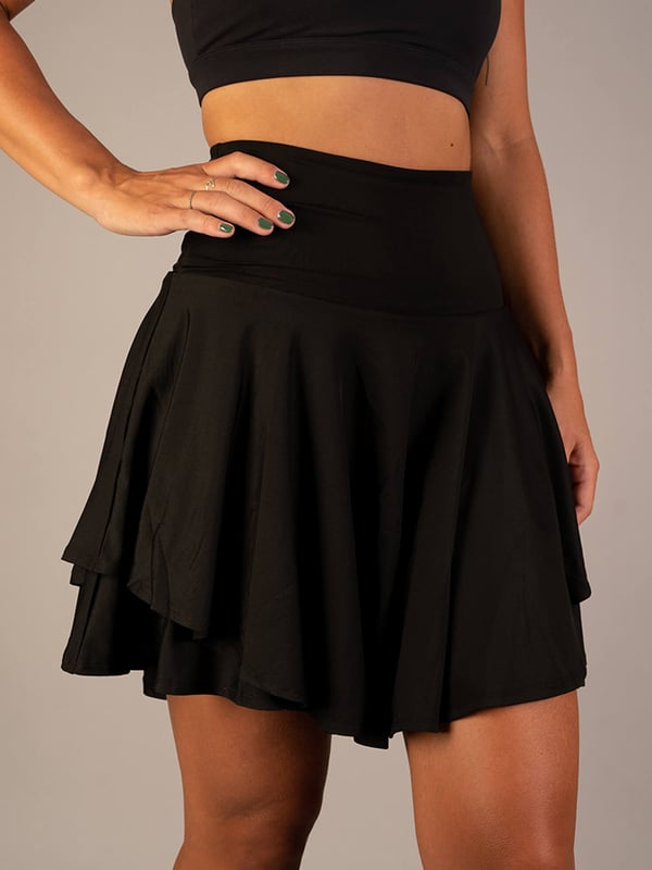 Elegante minirok voor de zomer, licht en vrouwelijk voor warme dagen