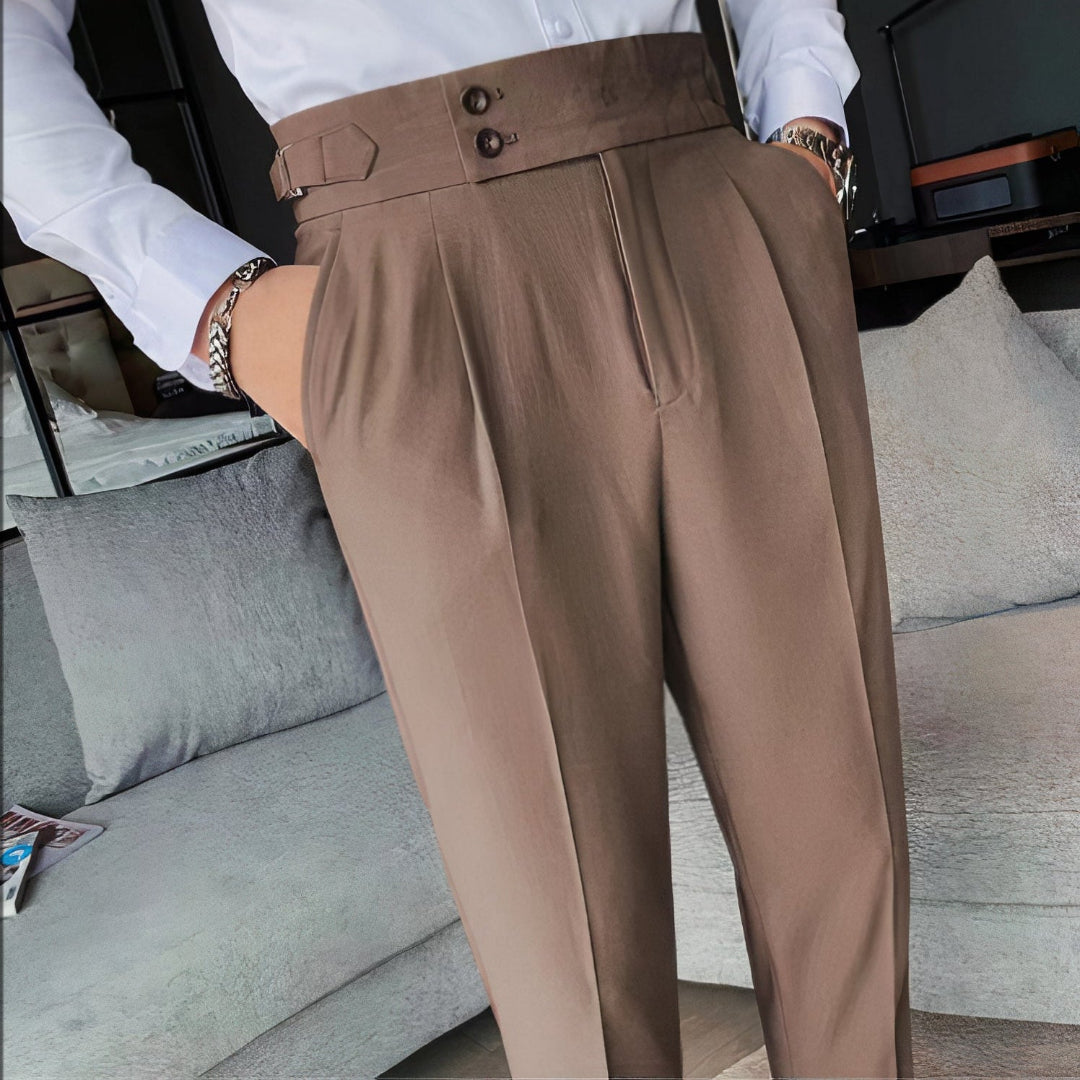 Slimme formele pantalon voor heren, ideaal voor elegante en formele gelegenheden
