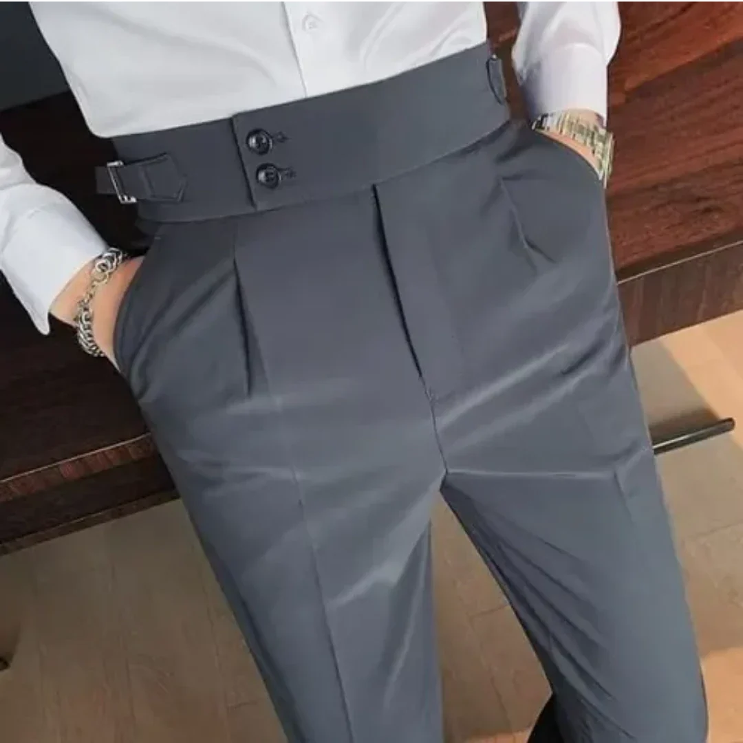 Slimme formele pantalon voor heren, ideaal voor elegante en formele gelegenheden