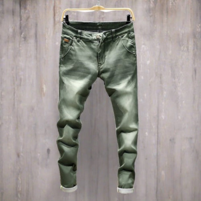 Slanke, moderne en duurzame zomerbroek voor heren - stijlvol en comfortabel voor warme dagen