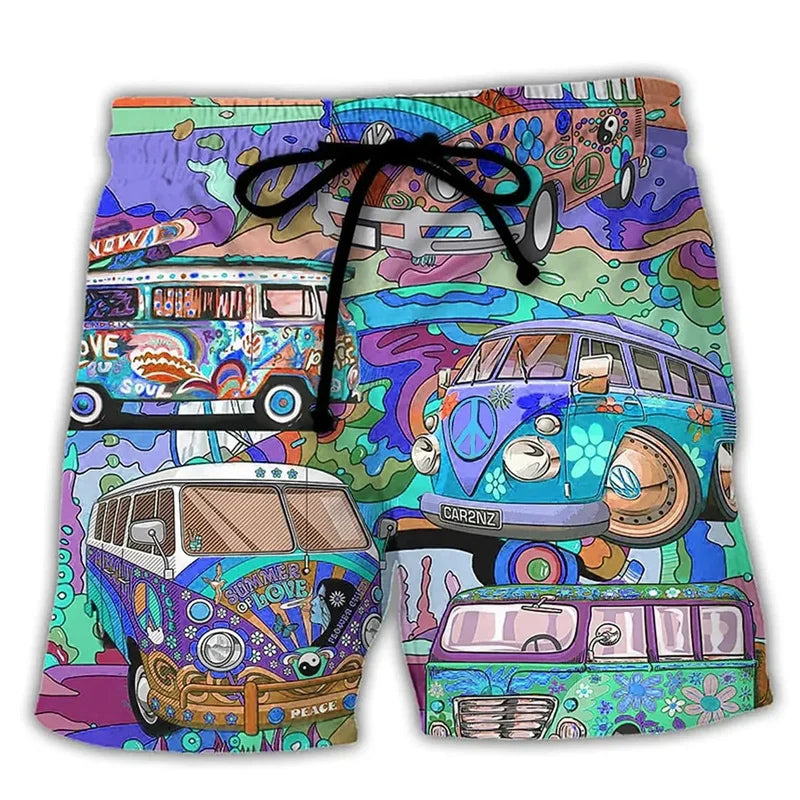Stijlvolle zwemshorts voor mannen, ideaal voor het strand, het zwembad en zomerse activiteiten.