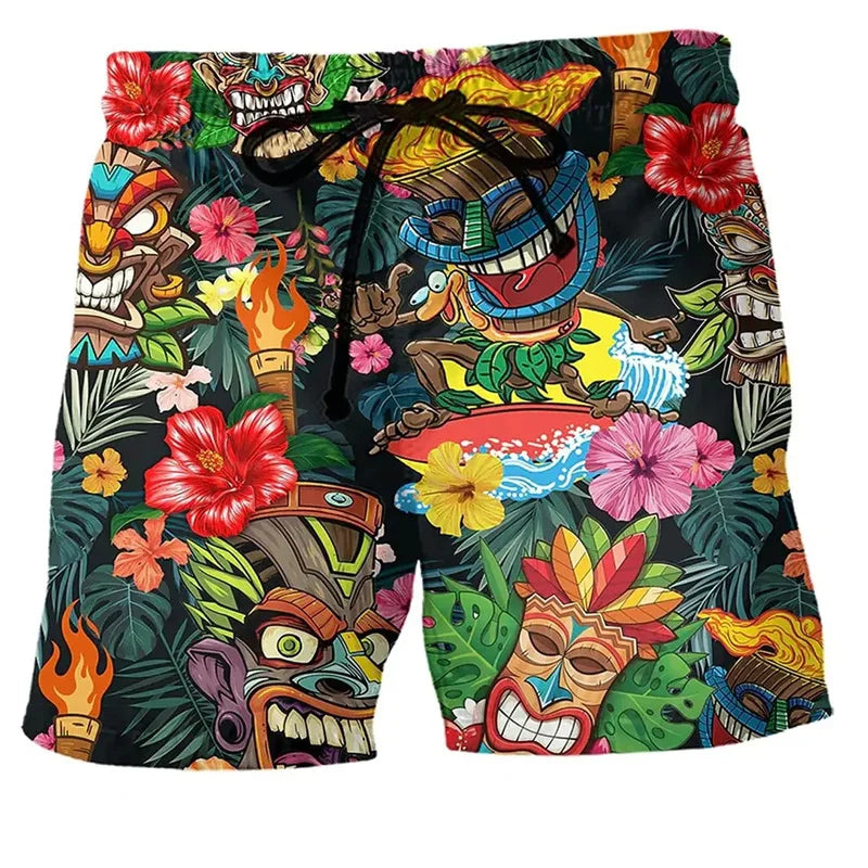 Stijlvolle zwemshorts voor mannen, ideaal voor het strand, het zwembad en zomerse activiteiten.