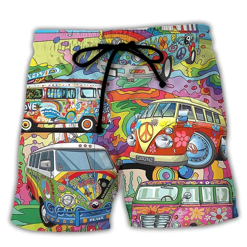 Stijlvolle zwemshorts voor mannen, ideaal voor het strand, het zwembad en zomerse activiteiten.
