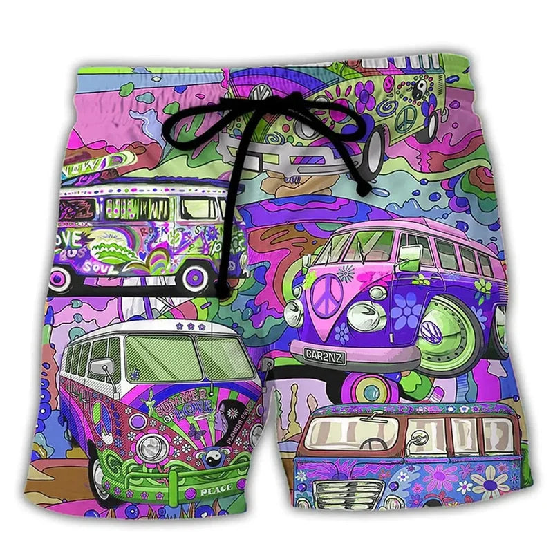 Stijlvolle zwemshorts voor mannen, ideaal voor het strand, het zwembad en zomerse activiteiten.