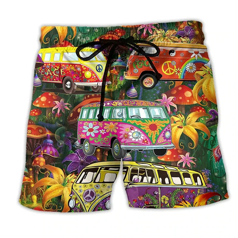 Stijlvolle zwemshorts voor mannen, ideaal voor het strand, het zwembad en zomerse activiteiten.