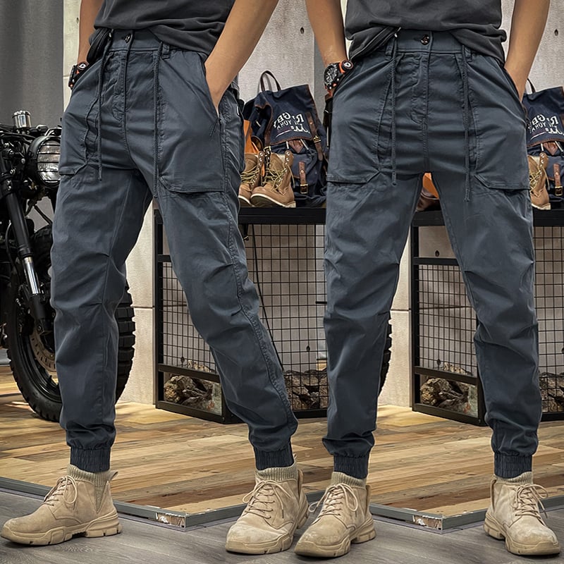 Stijlvolle cargobroek met meerdere zakken, ideaal voor praktische en moderne vrijetijdslooks