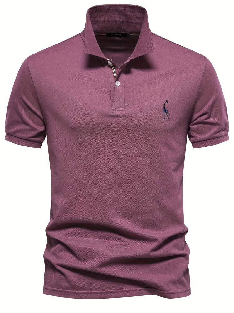 Stijlvolle herenpolo met comfortabele pasvorm, perfect voor herfst en winter.