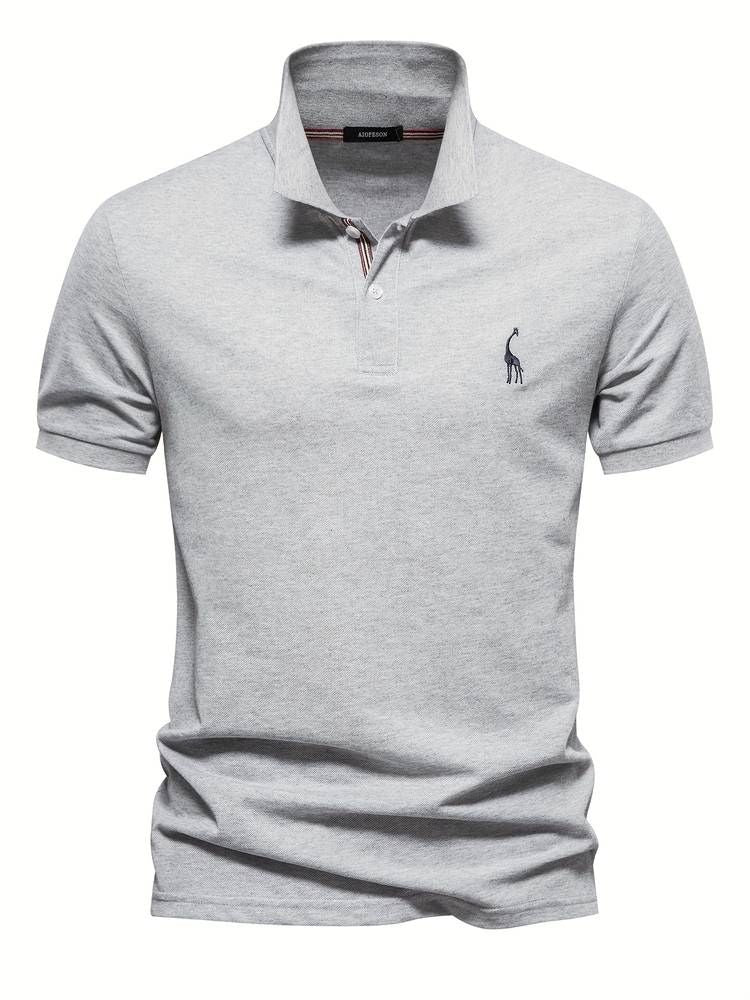 Stijlvolle herenpolo met comfortabele pasvorm, perfect voor herfst en winter.