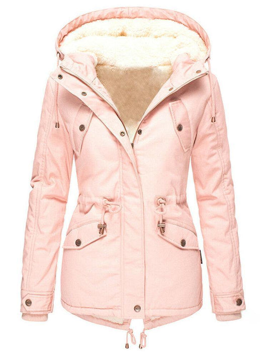 Stijlvolle warme winterjas, ideaal voor comfort en elegantie tijdens koude winterdagen.