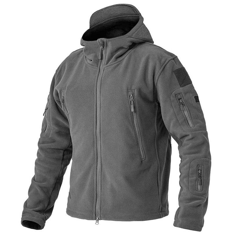 actisch winddicht fleecejack met fleece voering en ademend materiaal, ideaal voor buitenactiviteiten in koude omstandigheden