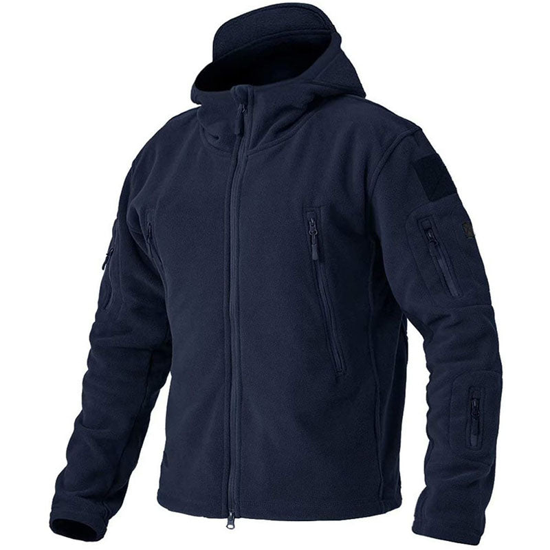 actisch winddicht fleecejack met fleece voering en ademend materiaal, ideaal voor buitenactiviteiten in koude omstandigheden