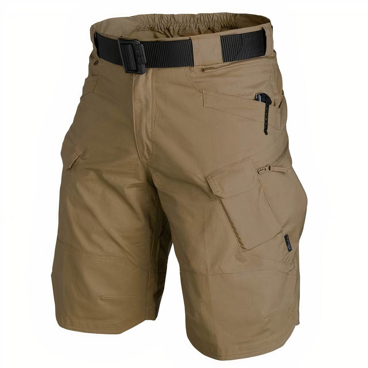 Tactische cargoshorts voor heren – robuust, functioneel en perfect voor buitenavonturen.