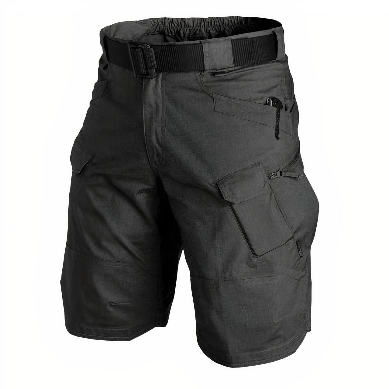 Tactische cargoshorts voor heren – robuust, functioneel en perfect voor buitenavonturen.