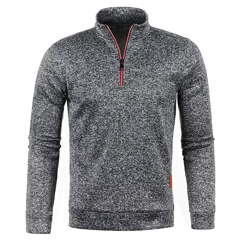 Trendy en warme wintertrui voor heren in een modern design, ideaal voor koude dagen en veelzijdige outfits