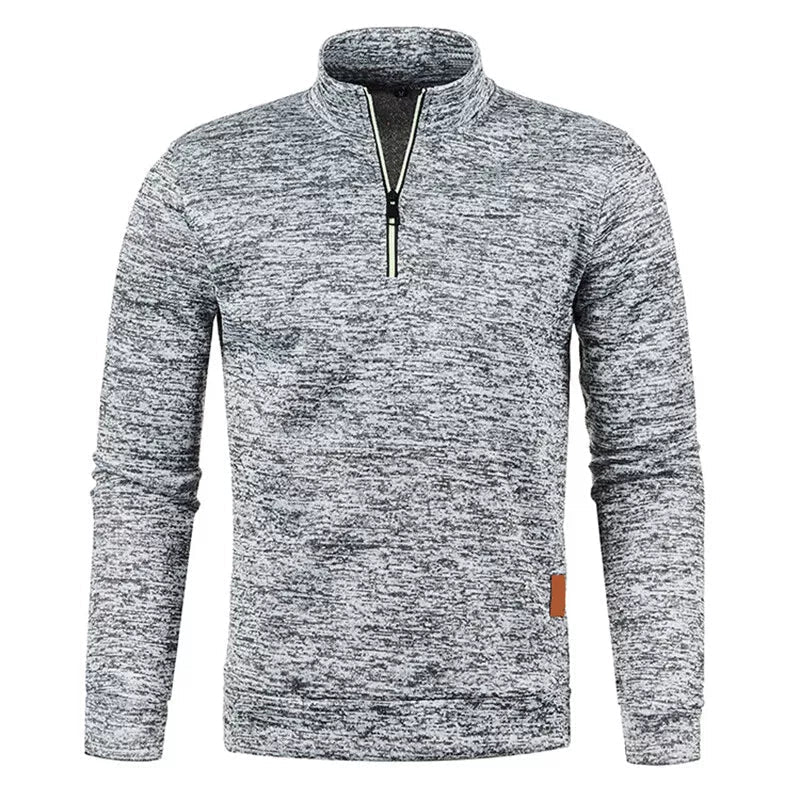 Trendy en warme wintertrui voor heren in een modern design, ideaal voor koude dagen en veelzijdige outfits