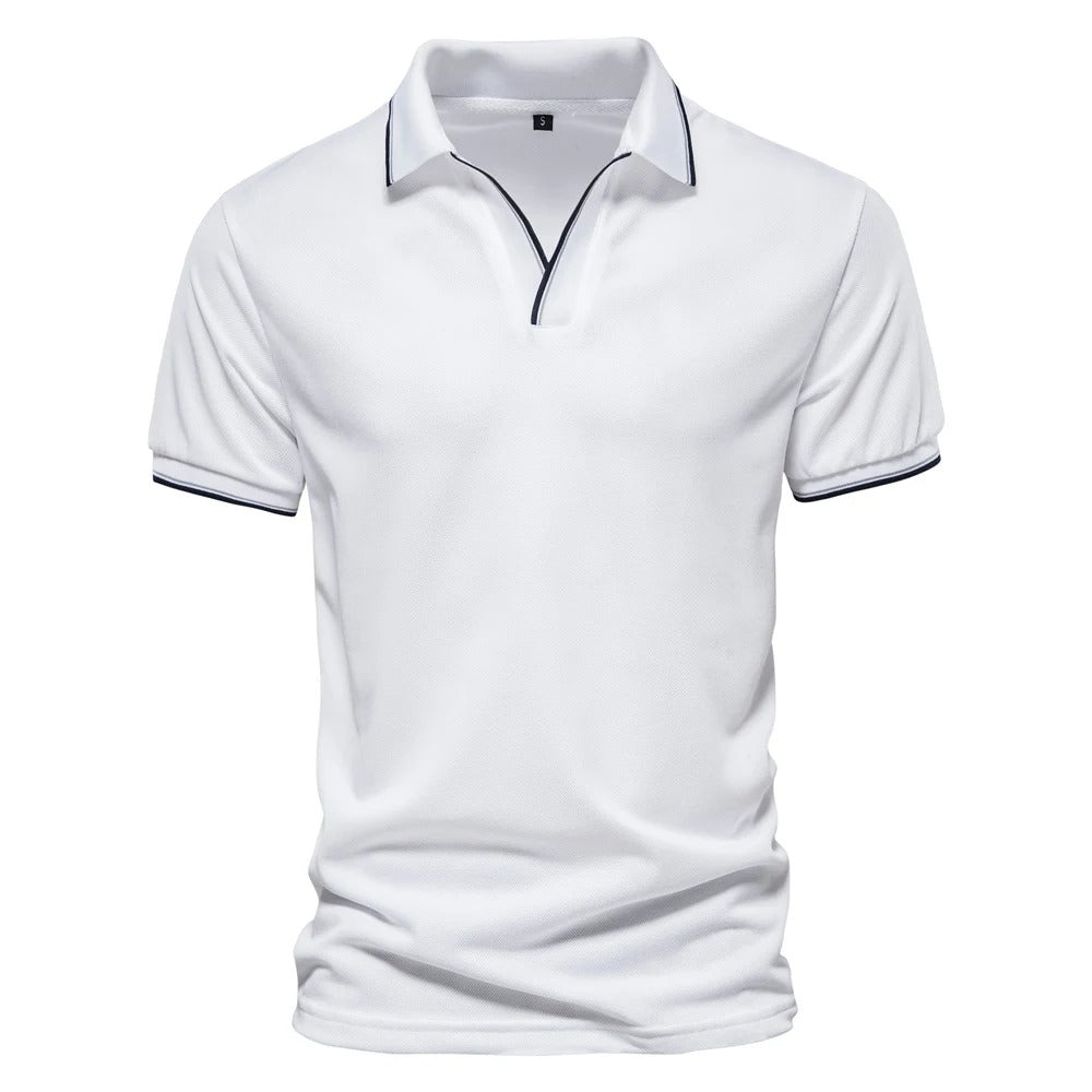 Effen poloshirt voor heren - Ferd