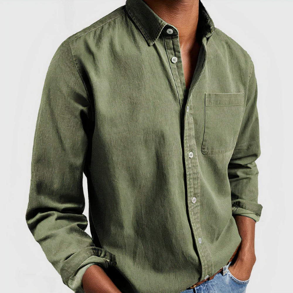 Veelzijdig katoenen shirt voor de zomer – lichtgewicht, stijlvol en ademend.
