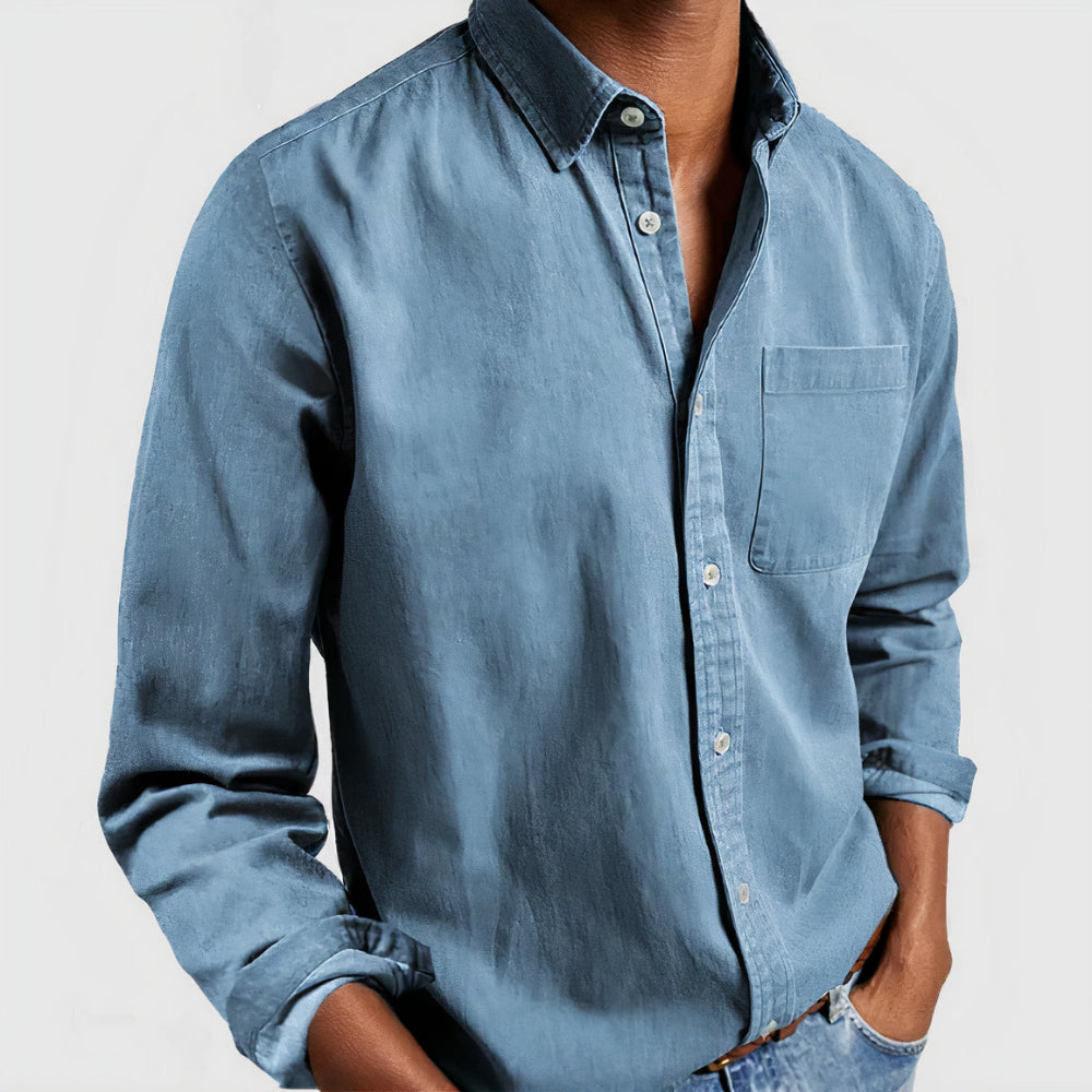 Veelzijdig katoenen shirt voor de zomer – lichtgewicht, stijlvol en ademend.