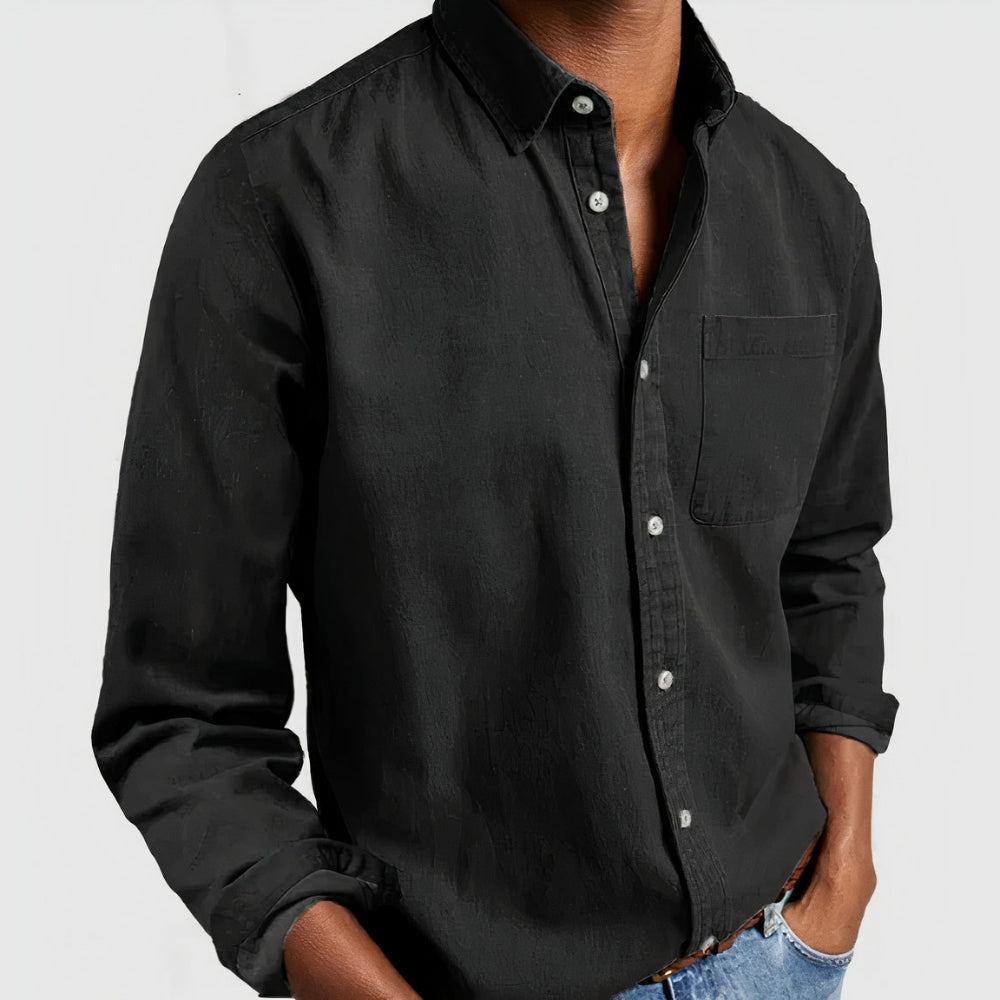Veelzijdig katoenen shirt voor de zomer – lichtgewicht, stijlvol en ademend.