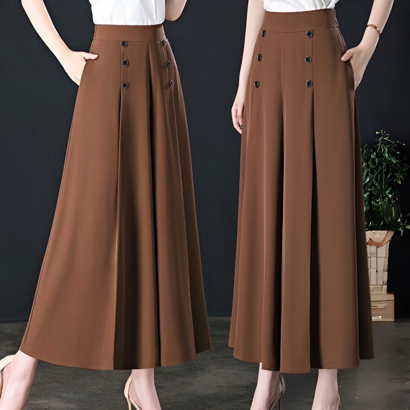 Geraffineerde, wijde zomerbroek – licht, elegant en perfect voor warme dagen