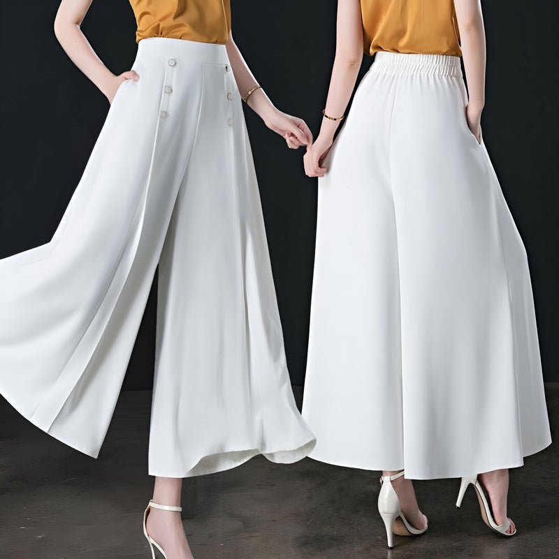 Geraffineerde, wijde zomerbroek – licht, elegant en perfect voor warme dagen