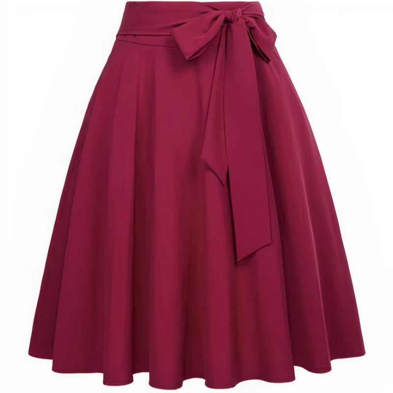 Soepel vallende damesrok voor de zomer - licht, elegant en perfect voor warme dagen.
