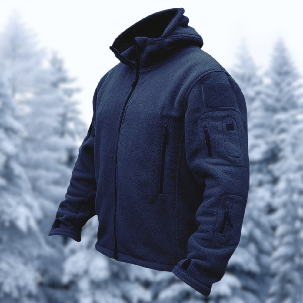 Warme outdoor winterjas voor mannen, ideaal voor koude dagen en buitenactiviteiten.