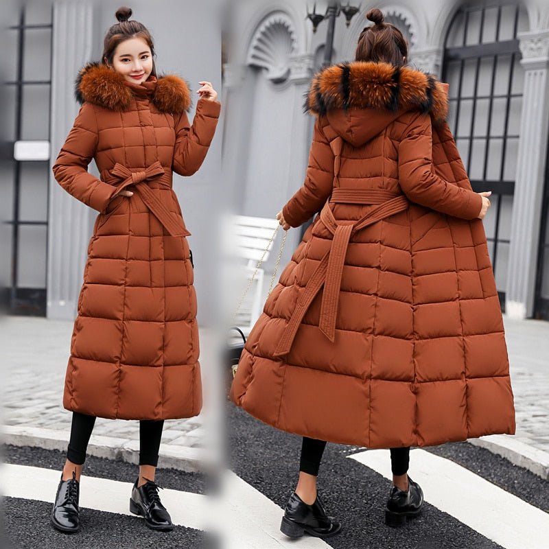 Warme gewatteerde winterjas voor dames met een elegant design en optimale warmte-isolatie