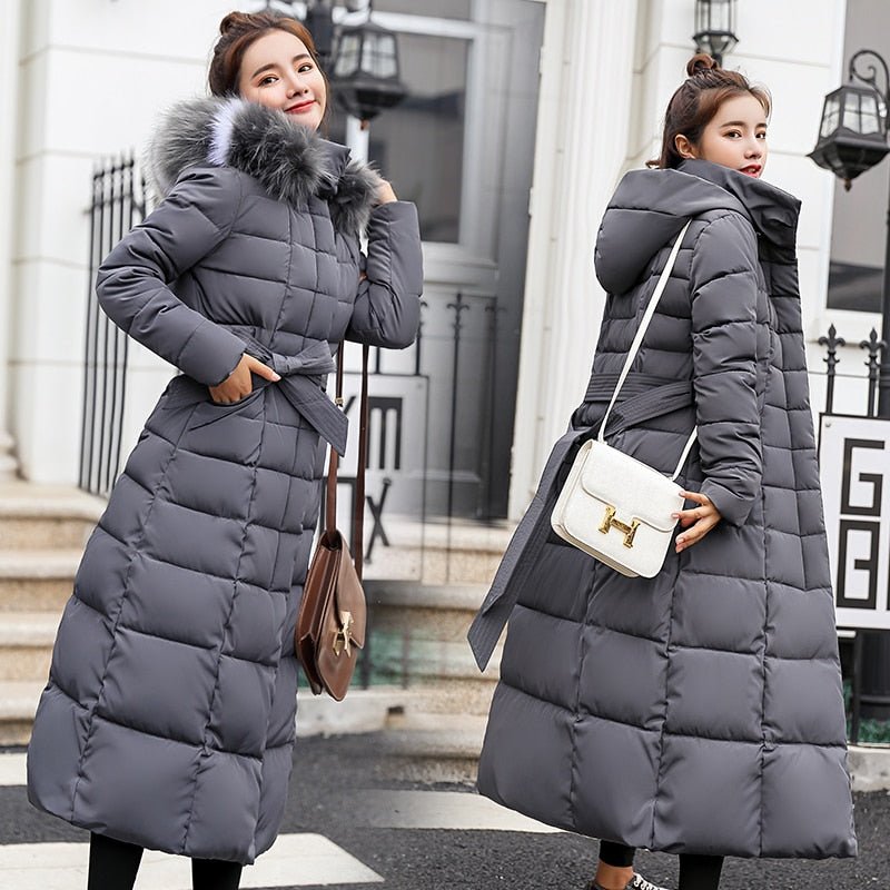 Warme gewatteerde winterjas voor dames met een elegant design en optimale warmte-isolatie