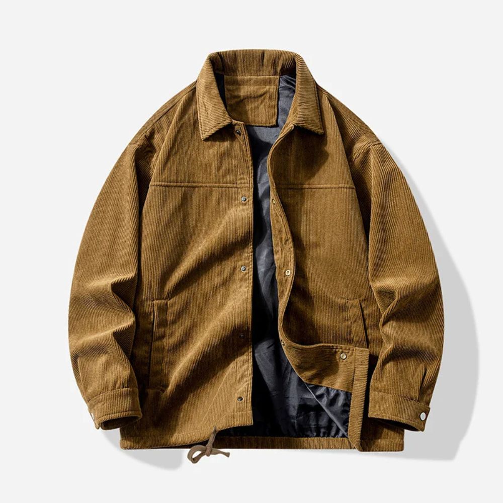 Warme casual jas voor heren met een hoogwaardige afwerking en veelzijdig ontwerp, ideaal voor herfst- en winterdagen.