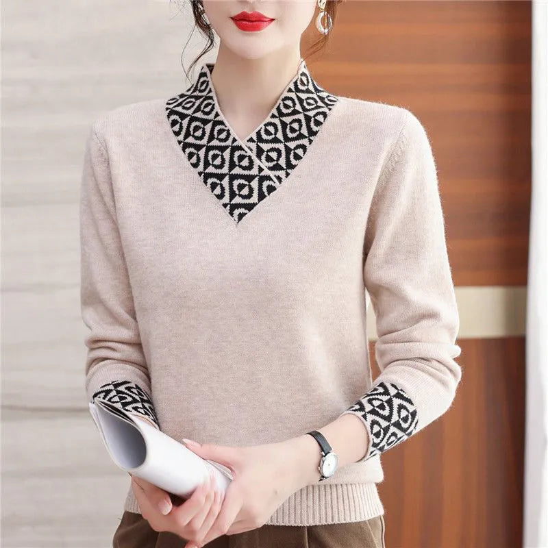 Warme casual trui - Seraphina