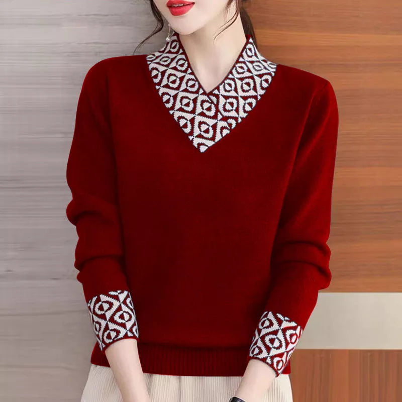 Warme casual trui - Seraphina