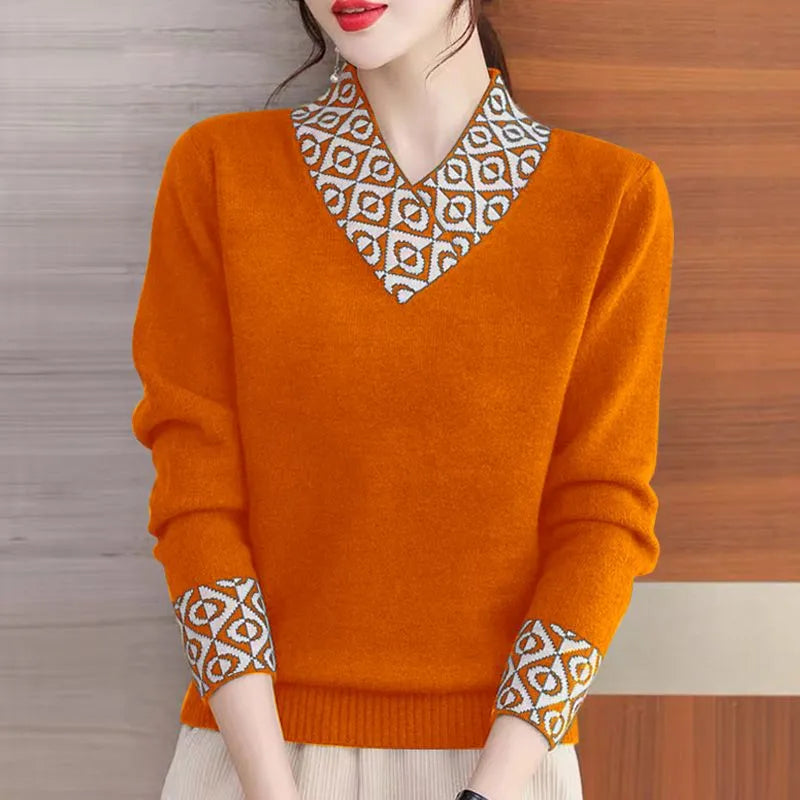 Warme casual trui - Seraphina