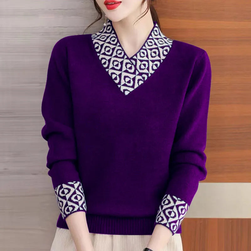 Warme casual trui - Seraphina