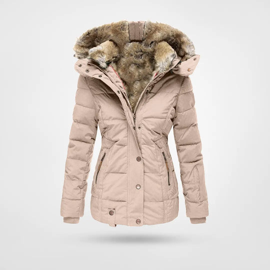 Waterdicht fleece winterjack, biedt warmte en bescherming tegen regen en sneeuw