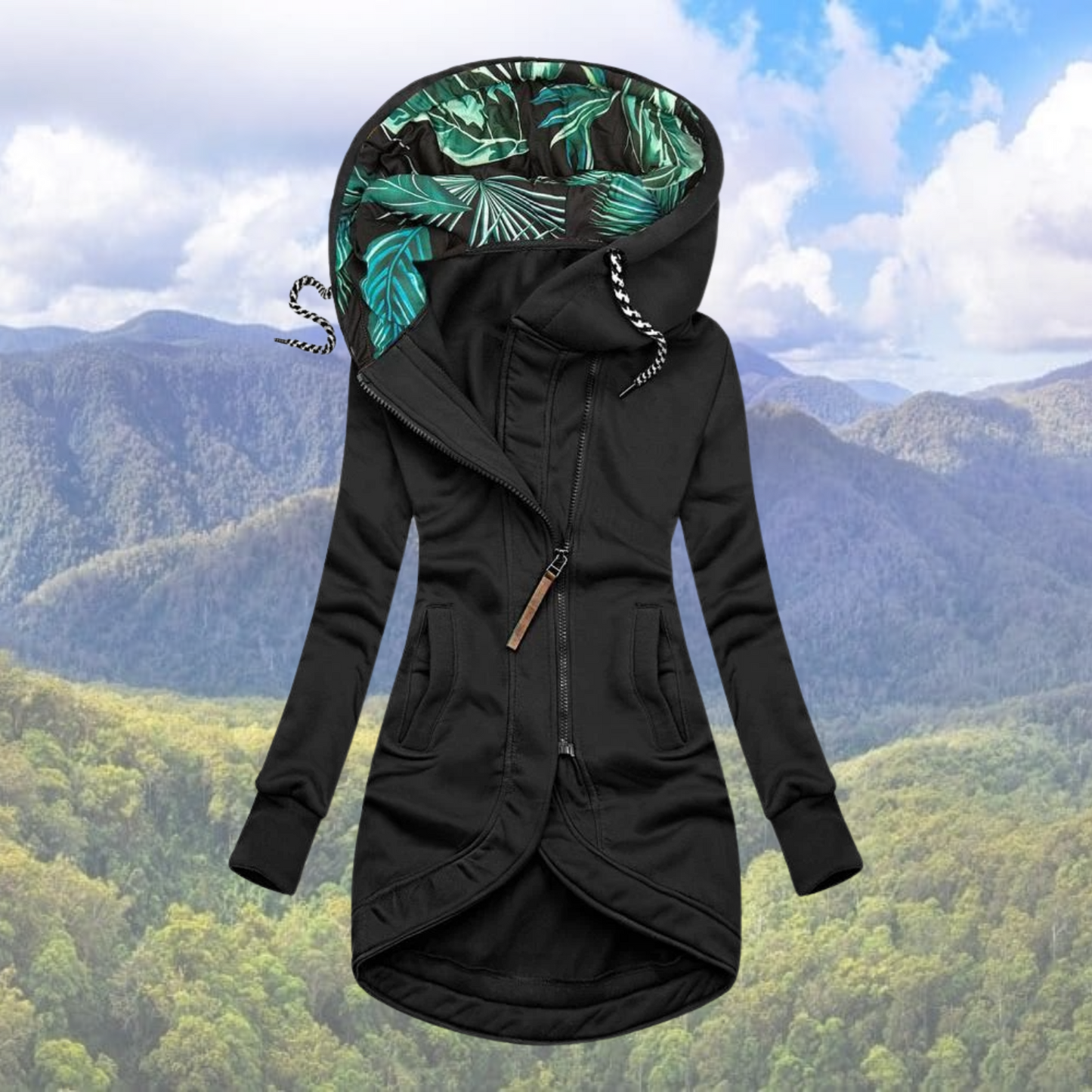 Waterdichte casual winterjas voor vrouwen, met stijlvol ontwerp en optimale bescherming tegen kou en vocht.