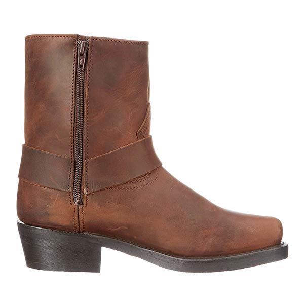 Western cowboylaarzen voor heren, ideaal voor herfst- en winterdagen, met robuust bovenmateriaal en authentiek westernontwerp.