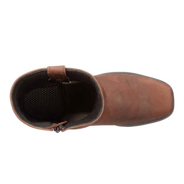 Western cowboylaarzen voor heren, ideaal voor herfst- en winterdagen, met robuust bovenmateriaal en authentiek westernontwerp.