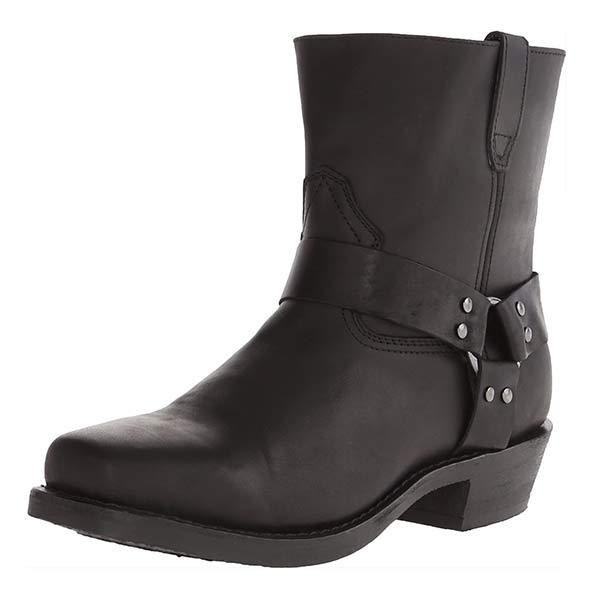 Western cowboylaarzen voor heren, ideaal voor herfst- en winterdagen, met robuust bovenmateriaal en authentiek westernontwerp.