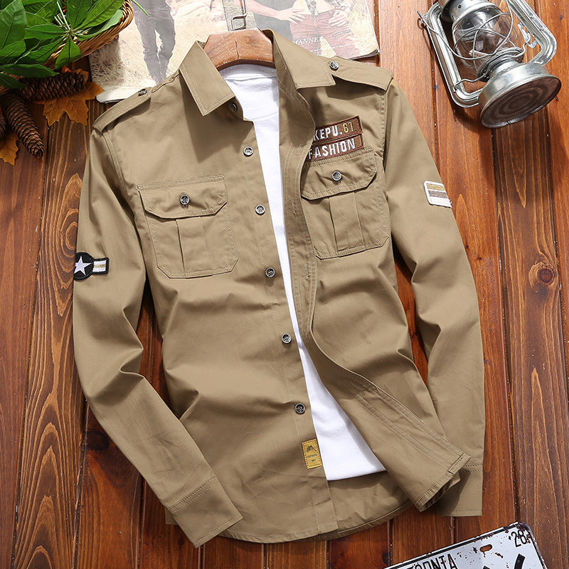 Elegant herenjas in militaire stijl - Alex