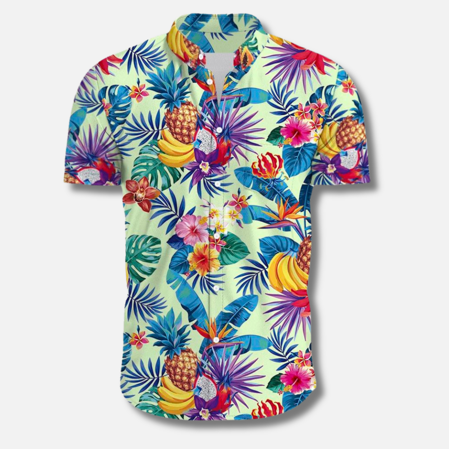 Zomerse blouse met een flatterende pasvorm, ideaal voor warme dagen en veelzijdige gelegenheden