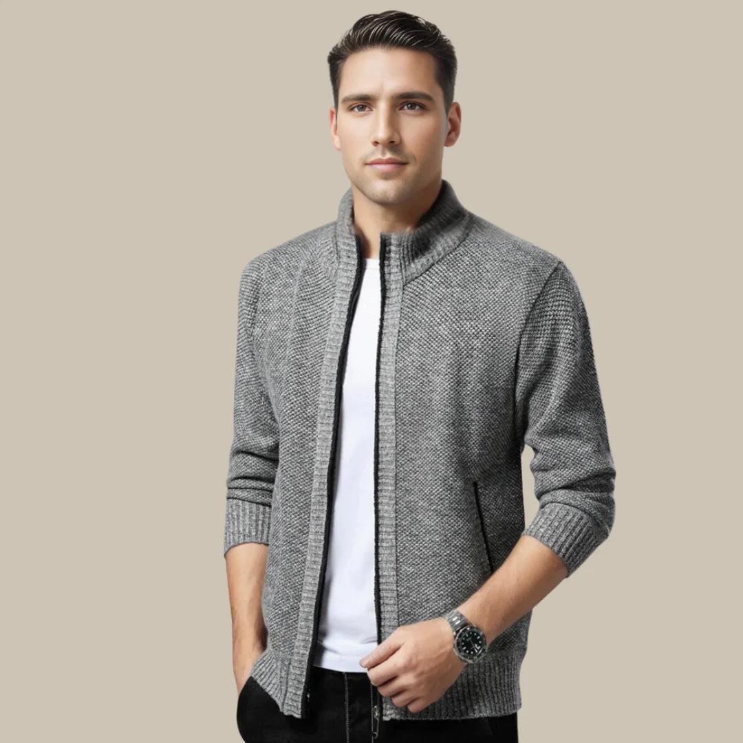 Cardigan - Casual vest met ritssluiting - Dane