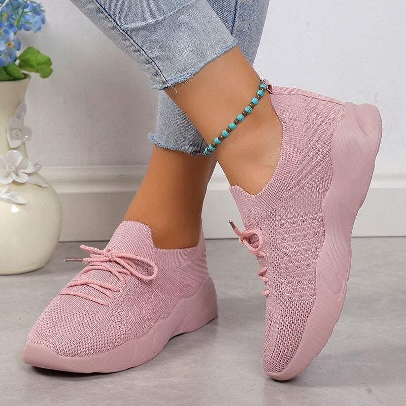 Sportschoenen van mesh - Manon