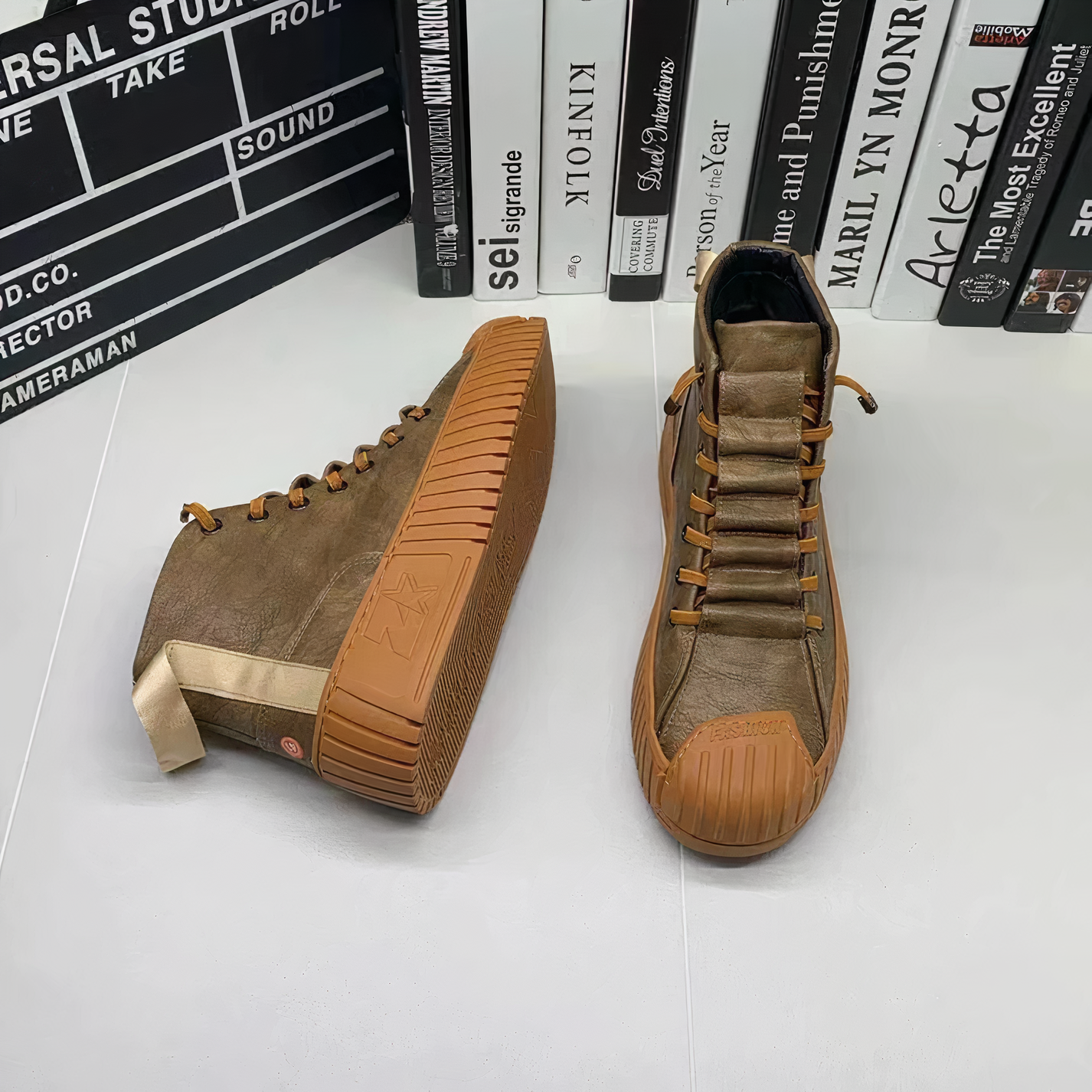 Verhoogde schoenen in Britse stijl - Rion