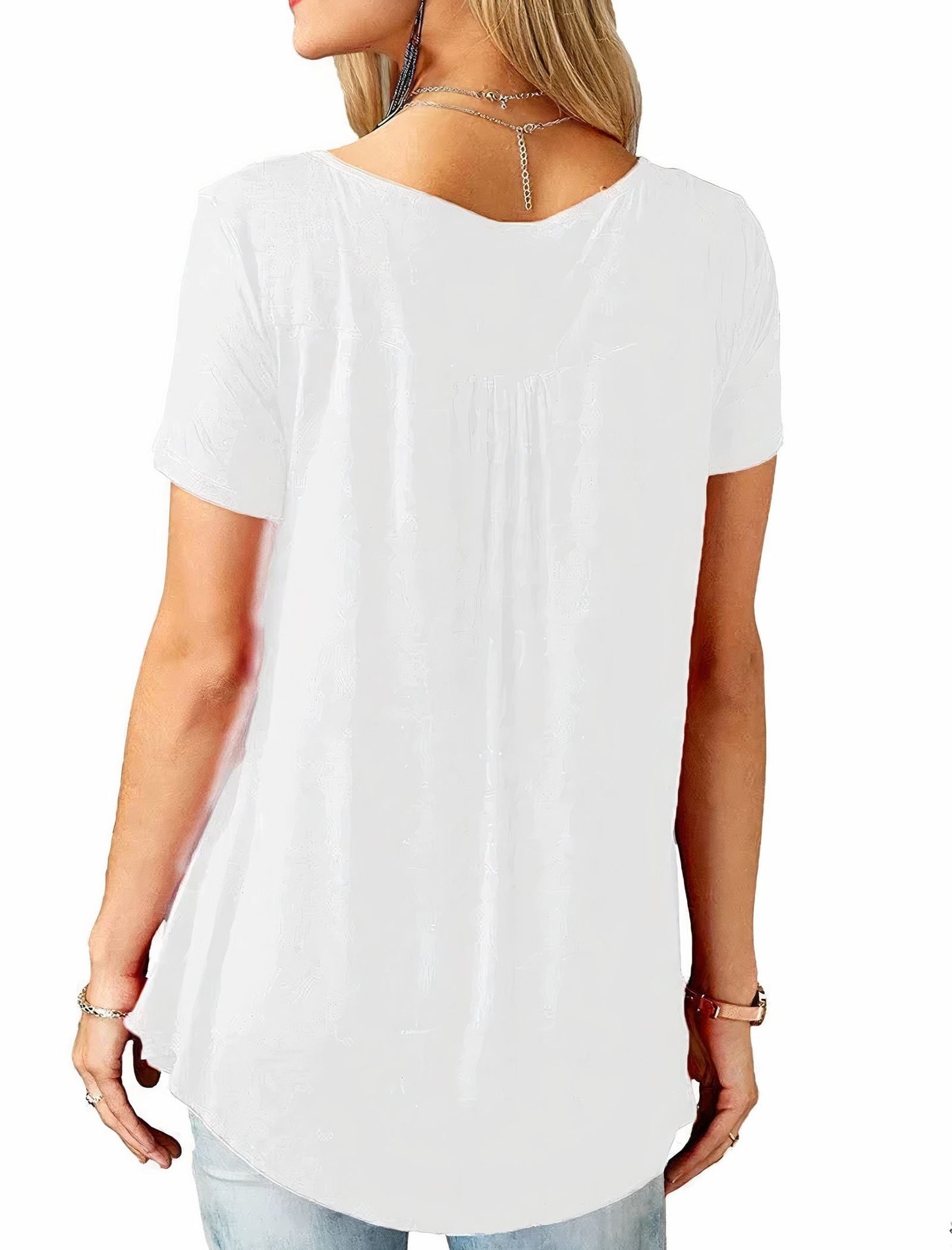 Geplooide tuniek - Saanvi