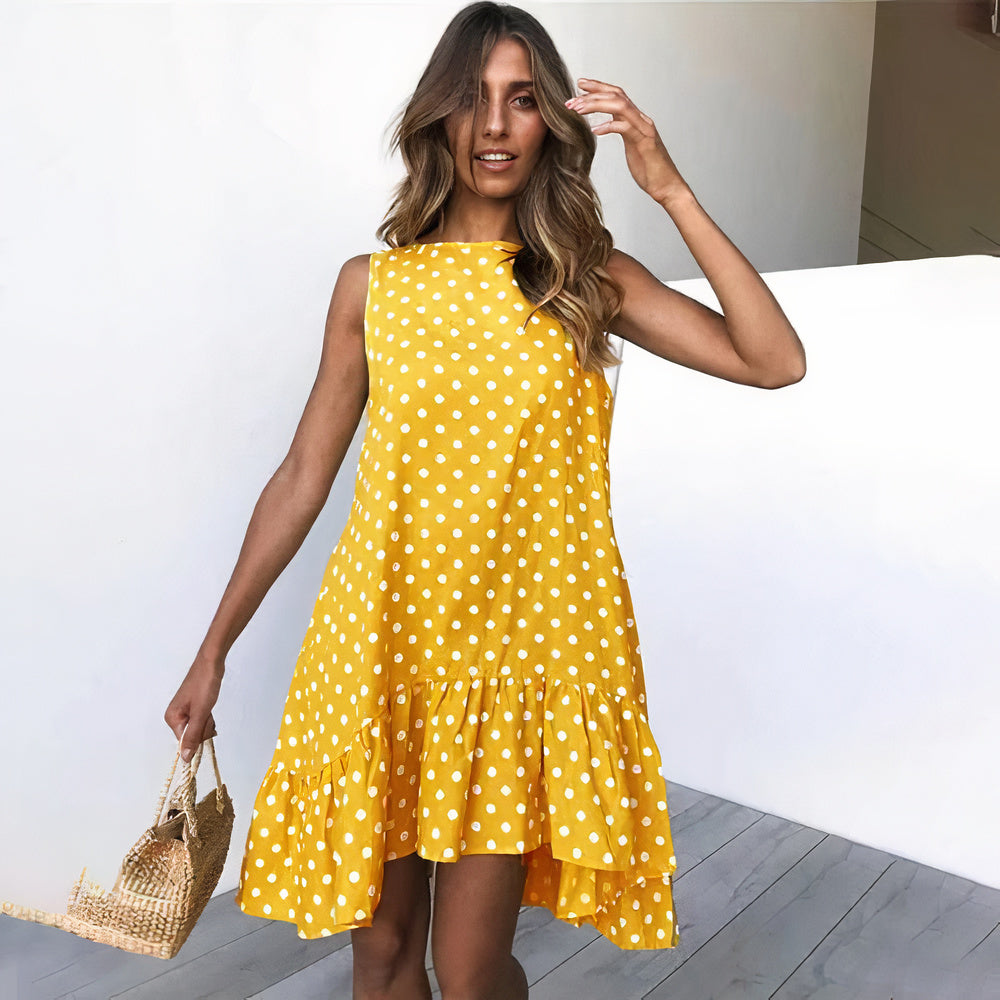 Zomerse chiffon jurk - Taryn