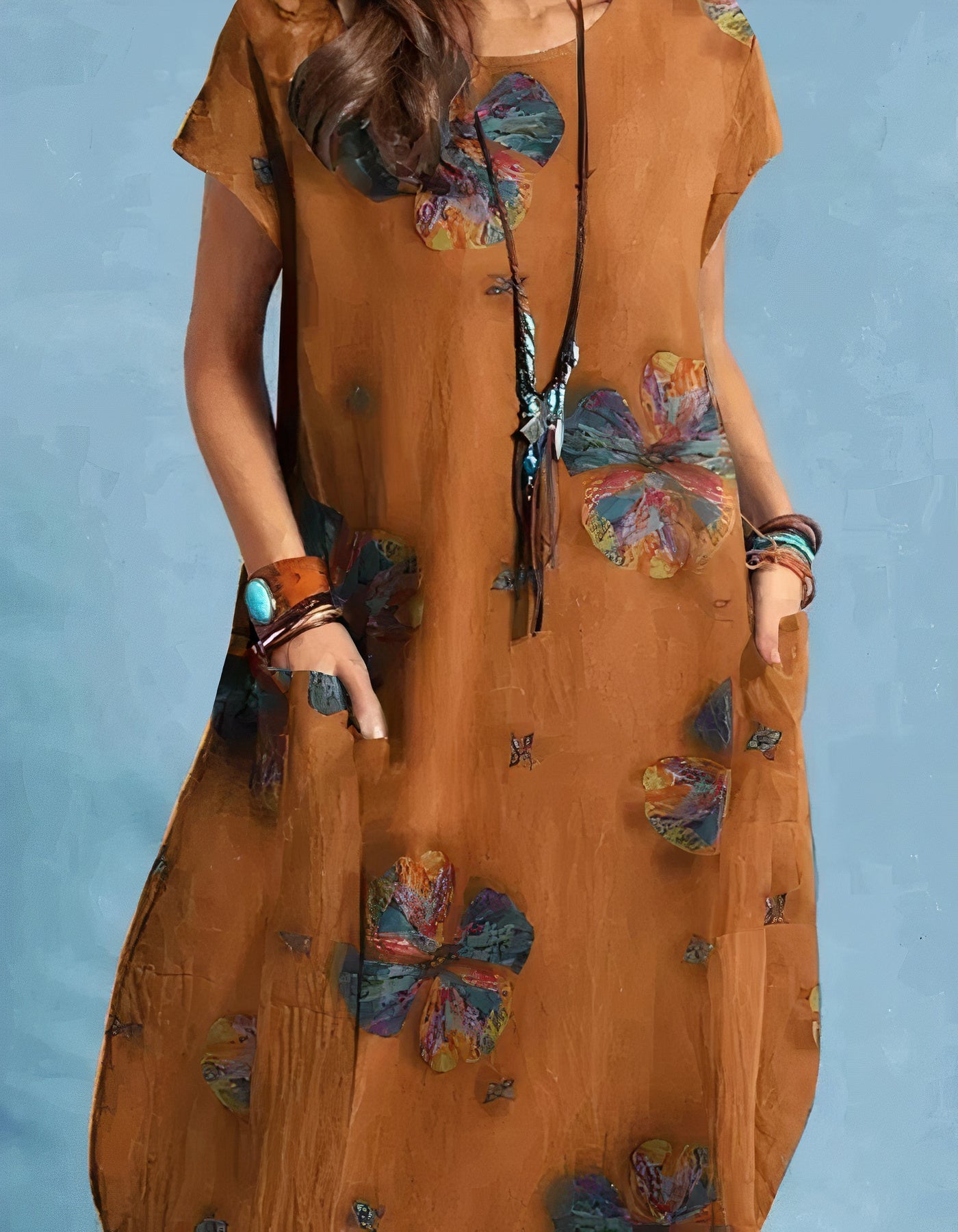Vintage Midi-jurk - Tyri