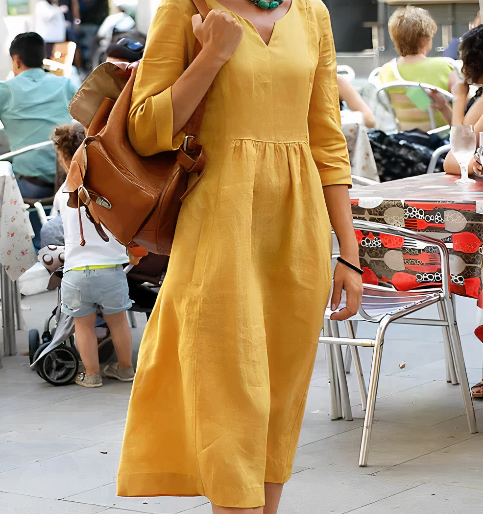 Katoenen zomerjurk - Isbel