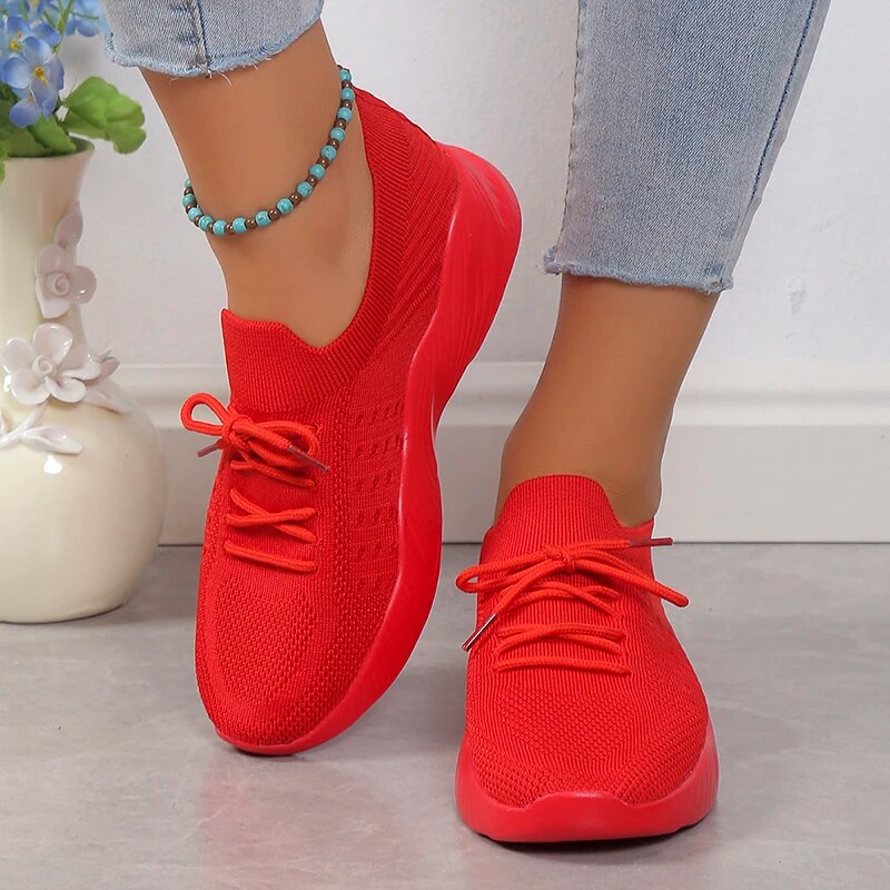 Sportschoenen van mesh - Manon